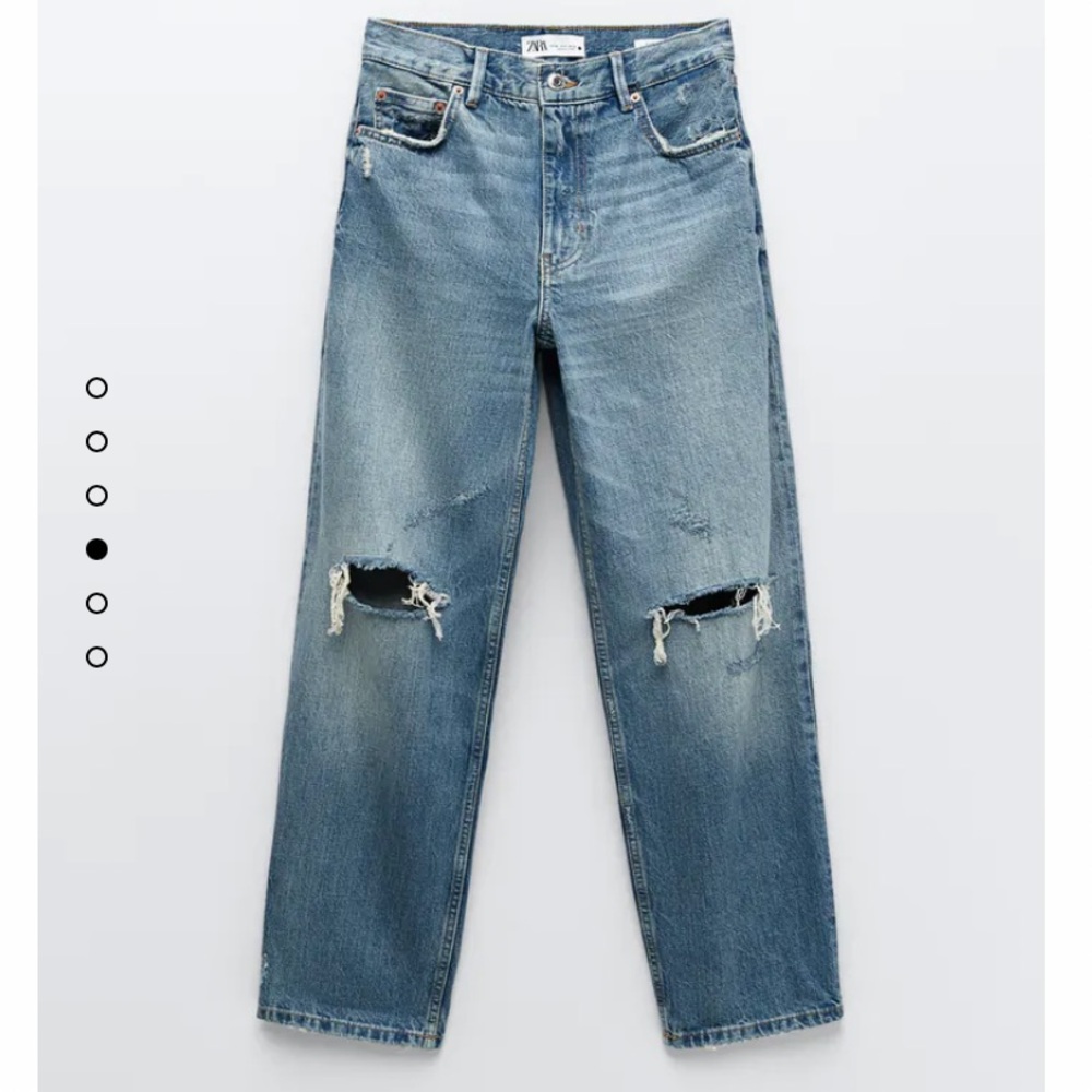 🌷NWT ZARA the Trevor ZW jeans - Picture 4 of 12